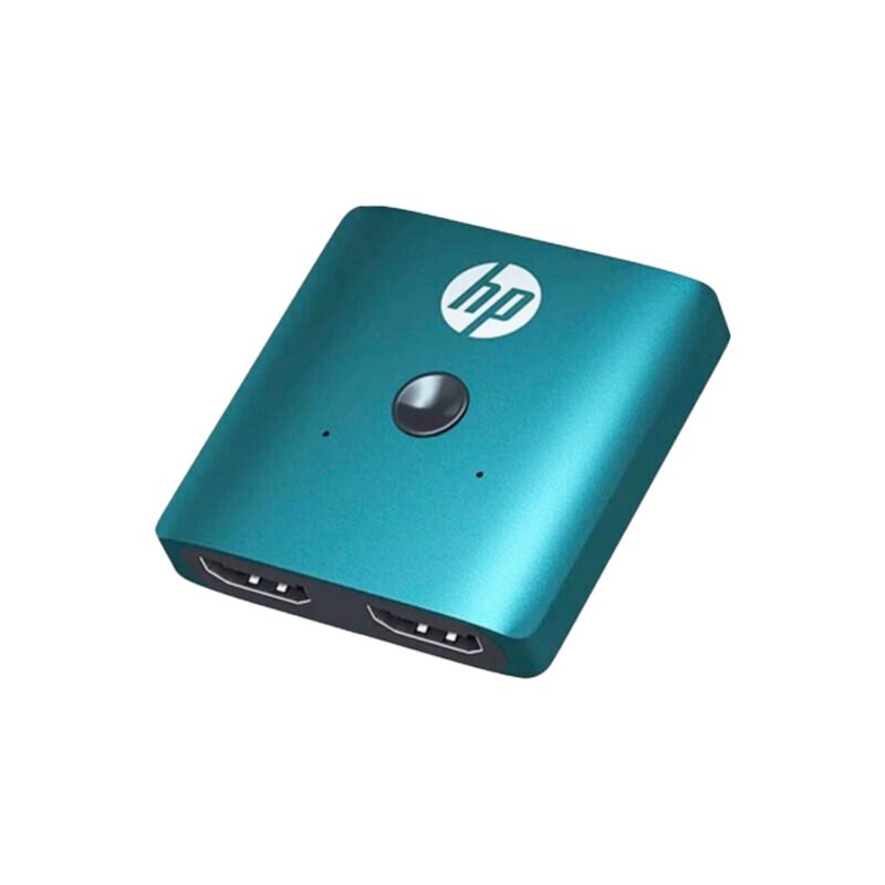 splitter hdmi hp 1 entrada, 2 salidas, 2 entradas 1 salida, soporta 4k 30hz, 1080p/720p, cambio de seÑal con boton.