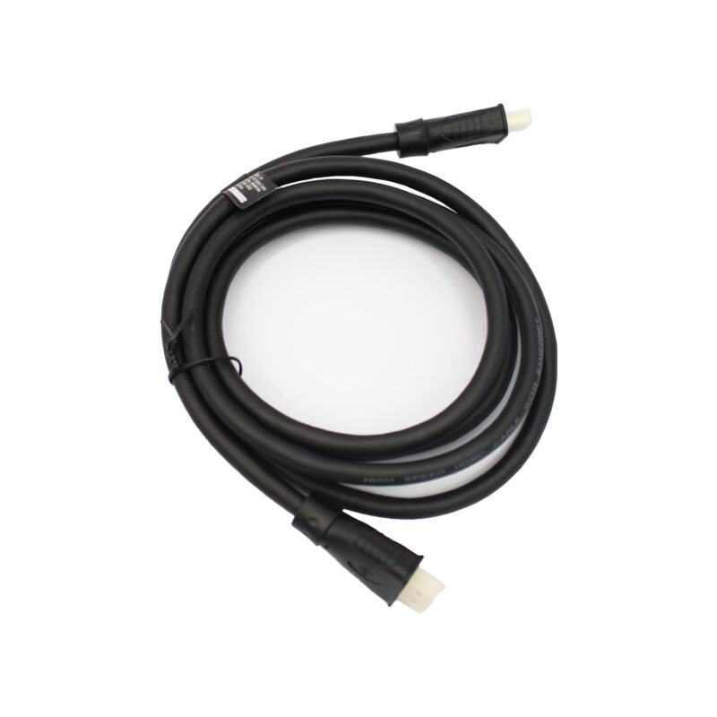 cable hp hdmi 8k/60hz, admitiendo ethernet, video, 3d, y transmision sincronizada. enchufe chapado en oro 24k, reduce perdida de seÑal. — vista 3