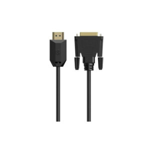 adaptador hp hdmi a dvi, transmite imagenes a alta velocidad y resolucion, hasta 1080p/60hz, conecta y reproduce.