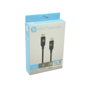 cable hp tipo c a tipo c carga rapida hasta 60w 20v/3a transmision datos hasta 5gbps/s 1 metro