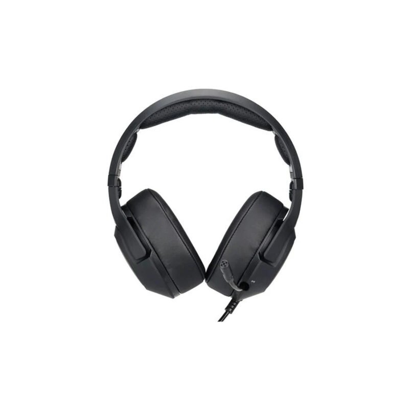 audifono hp dhe 8003, control de volumen, microfono ajustable, stereo deep bass, luz led, cable 2m. — vista 3