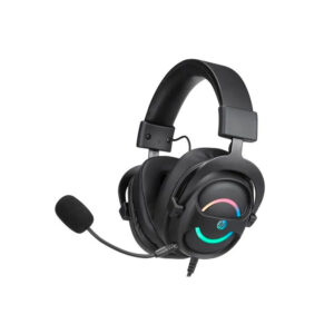 audifono hp dhe 8006, diseÑo ergonomico, luz rgb, parlante 50mm, microfono omnidireccional, cable 2.2m, conector usb.