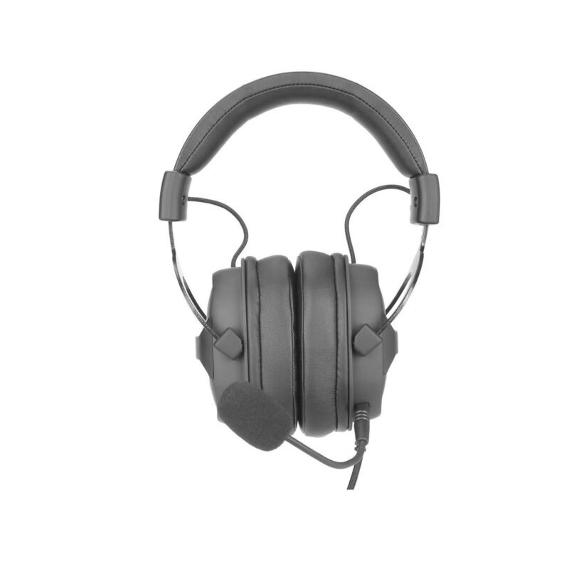 audifono hp dhe 8006, diseÑo ergonomico, luz rgb, parlante 50mm, microfono omnidireccional, cable 2.2m, conector usb. — vista 3