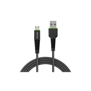 cable philips usb a micro usb, compatibilidad universal, sincronizacion de datos, carga rapida 2.1, largo 1.2m. black