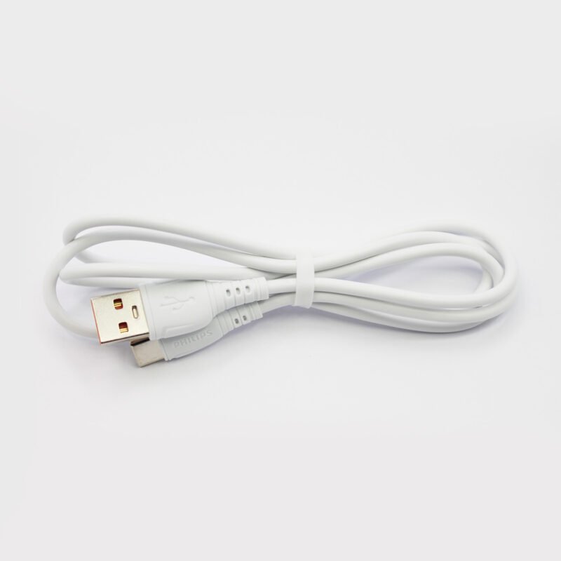 pack 20 cables philips usb 3.0 a tipo c 2.4 amp 1 mt black/white/green/blue — vista 7