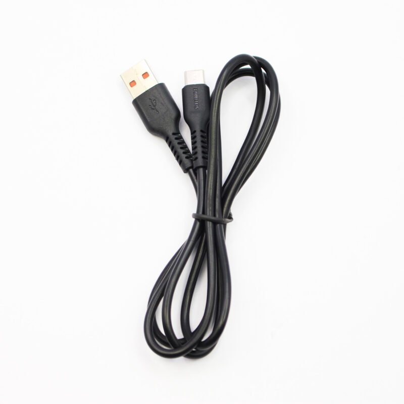 cable philips usb 3.0 a tipo c 2,4 amp 1 mts black — vista 7