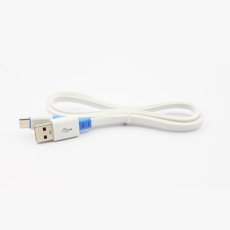 cable philips usb 3.0 a tipo c 2,4amp 1 mt plano white — vista 6
