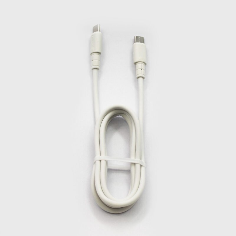 cable philips tipo c 3.0 a tipo c 3 amp 1 mt white — vista 7