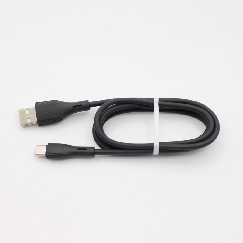 cable philips usb 3.0 a tipo c 3 amp 1 mt black — vista 6
