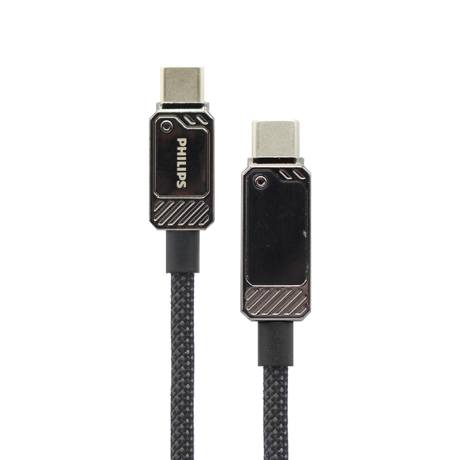 cable philips tipo c 3.2 a tipo c soporta 100ws 1 mt pantalla led trenzado black cable philips tipo c 3.2 a tipo c soporta 100ws 1 mt pantalla led trenzado black
