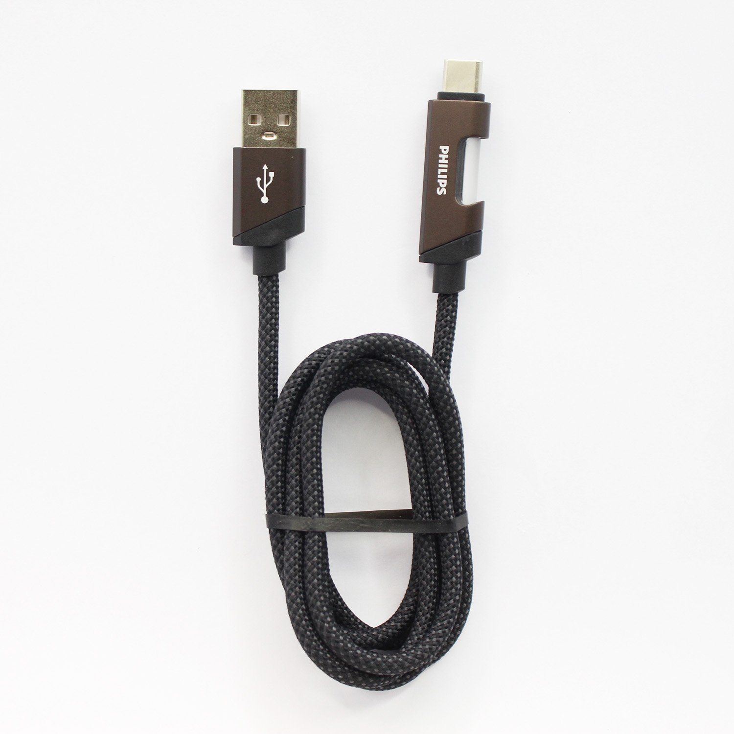 cable philips usb 3.0 a tipo c 3amp 1 mt con luz led trenzado black cable philips usb 3.0 a tipo c 3amp 1 mt con luz led trenzado black