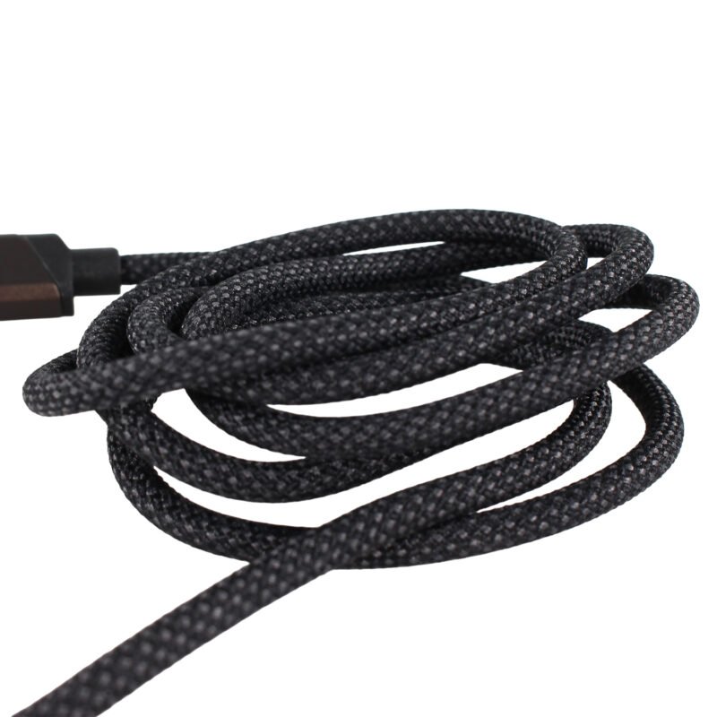 cable philips usb 3.0 a tipo c 3amp 1 mt con luz led trenzado black — vista 12