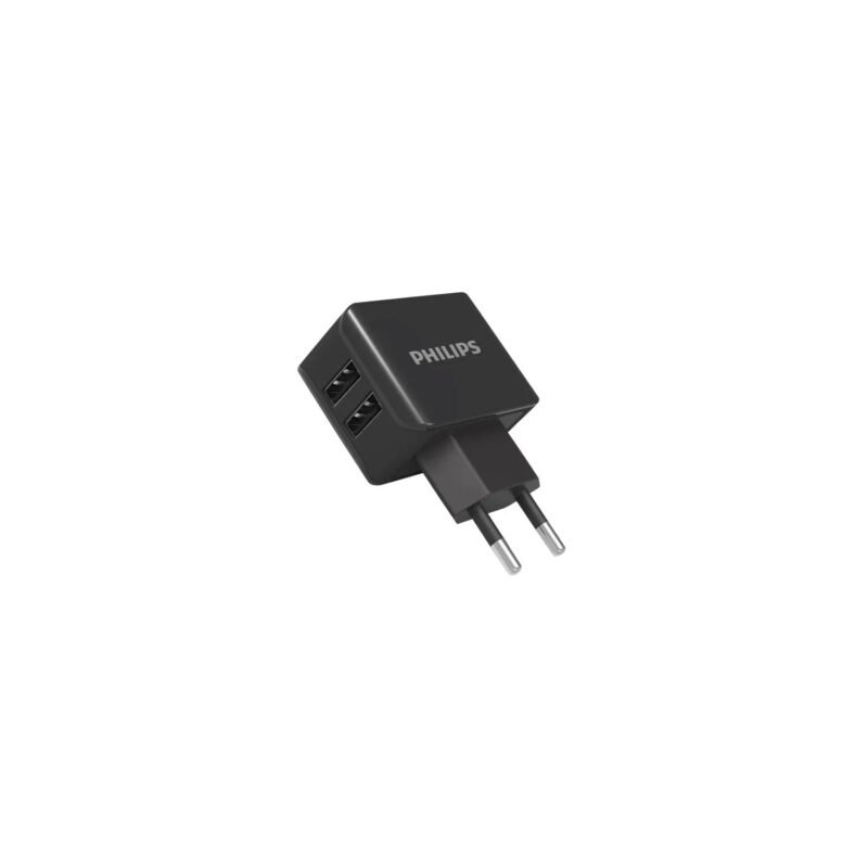 cargador de pared philips tipo c usb 2,1a — vista 2