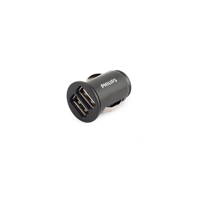 cargador philips para automovil usb doble ultra rapido — vista 3