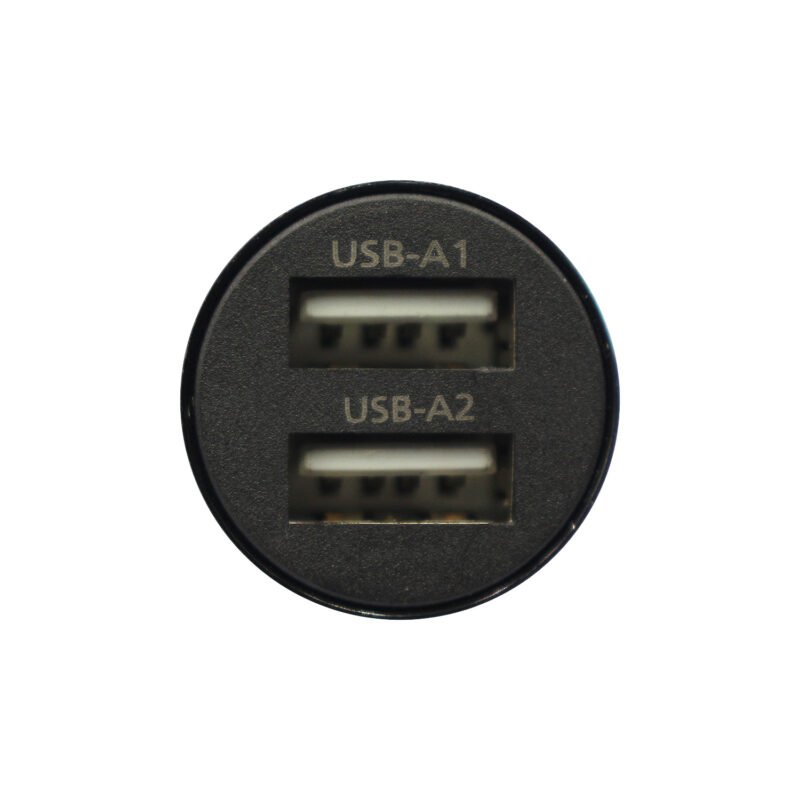 cargador philips para automovil 12v 12 watts doble usb 2,4 amp.black — vista 6