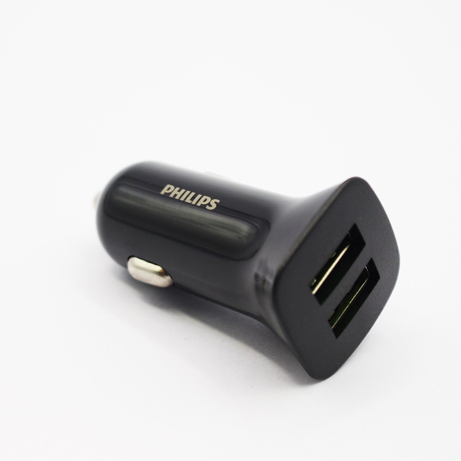 cargador philips para automovil 12v 12 watts 2 usb 2.4 amp black cargador philips para automovil 12v 12 watts 2 usb 2.4 amp black