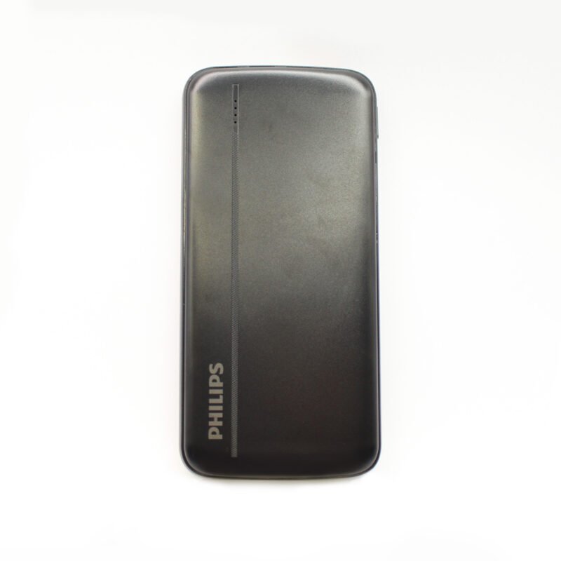 powerbank philips 10000mah 22,5ws fast charge salidas 2xusb a/1xtipo c black — vista 5
