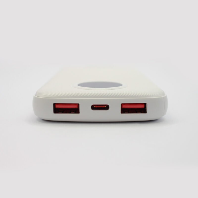powerbank philips 10000mah 22.5ws pantalla led salidas 2xusb a/1xtipo c white — vista 13