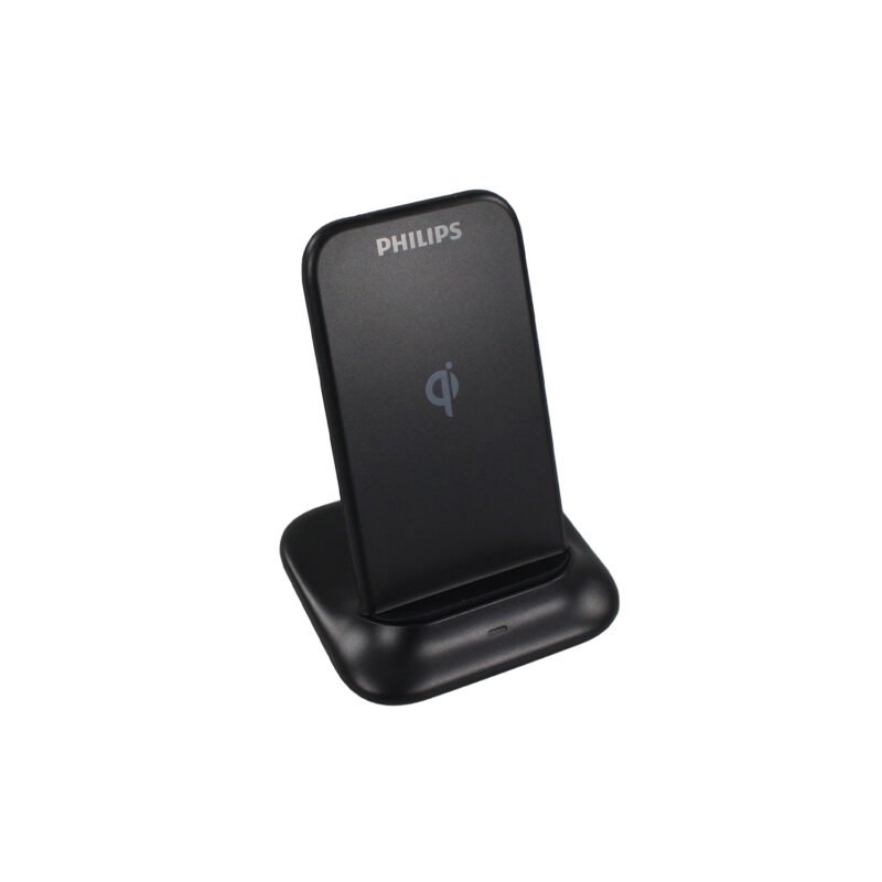 soporte philips de cargador inalambrico, carga rapida, compatible celulares, voltaje de salida 10w, conector micro usb. — vista 2