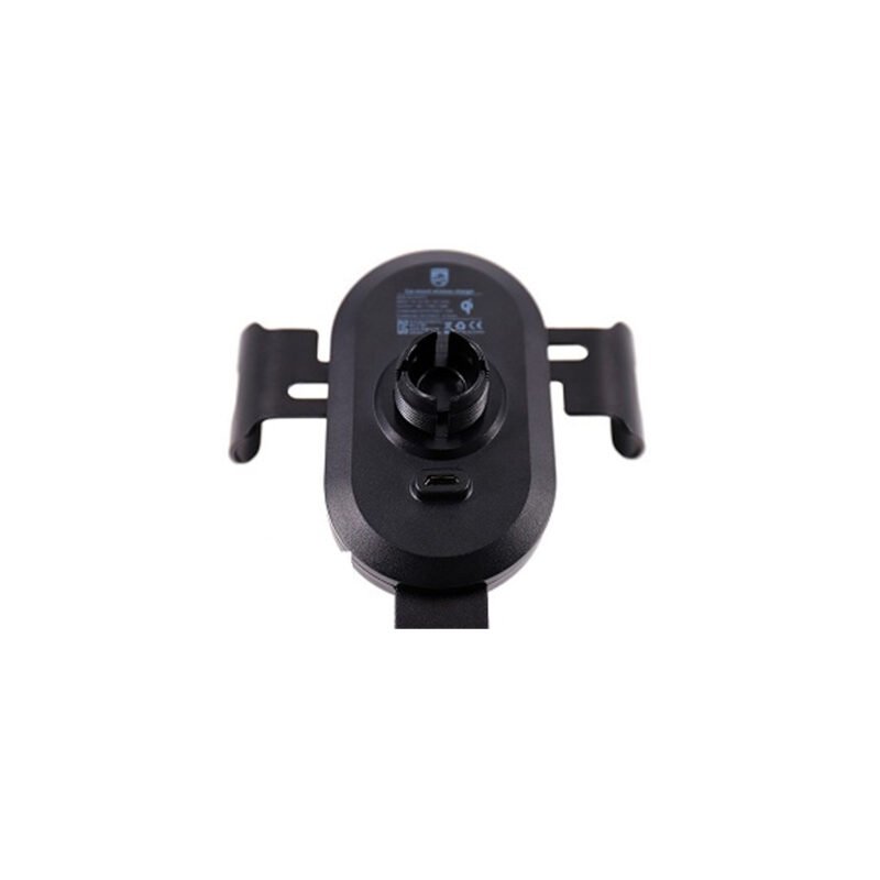 soporte philips auto con cargador, proteccion sobrecarga, compatibilidad amplia, entrada dc 5v 2a/9v 1.6a, salida 5w/7.5w/10w.