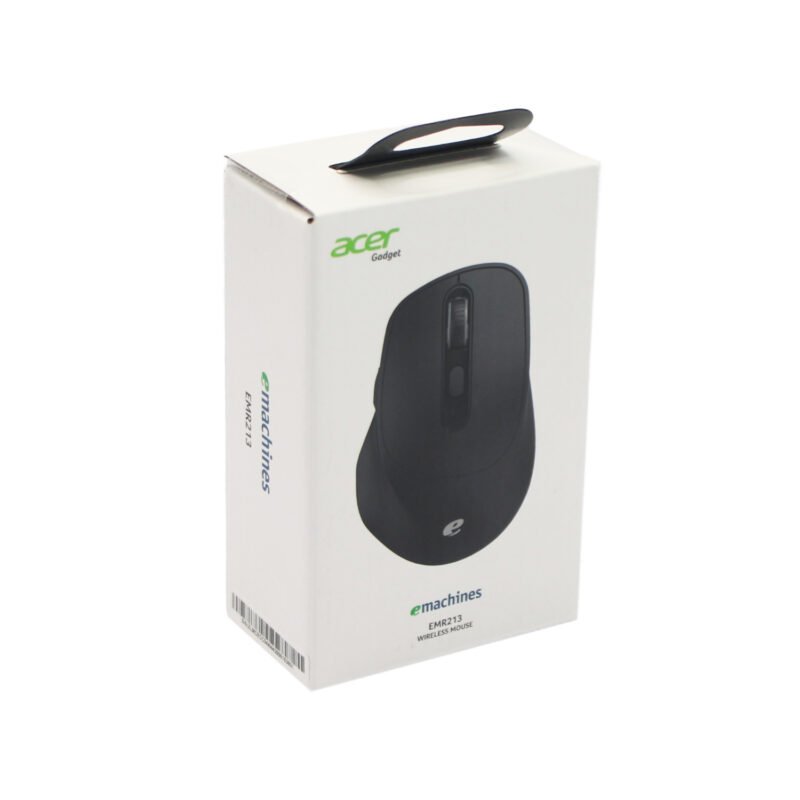 mouse acer 2.4g + bt 1600 dpi 3 black carga tipo c — vista 2