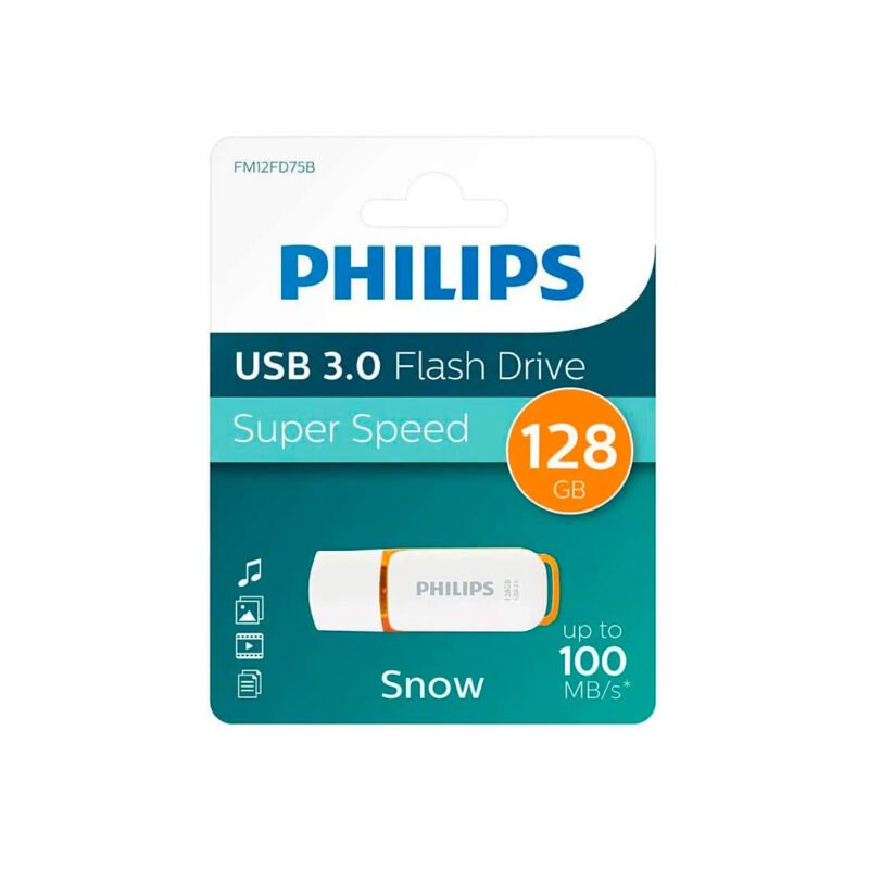 pendrive 128gb philips snow usb3.0