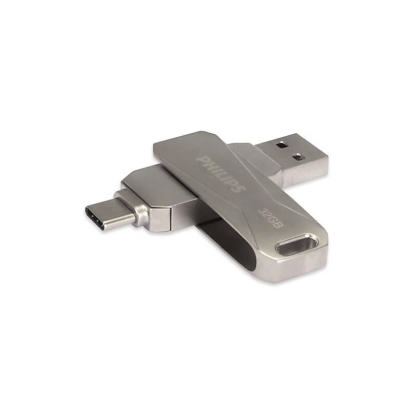 pendrive 32gb philips snap tipo c usb3.0 — vista 2