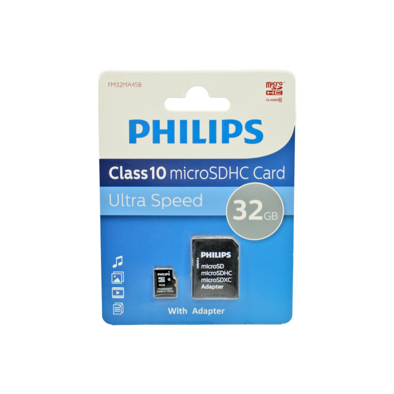 micro sd 32gb philips con adaptador — vista 5