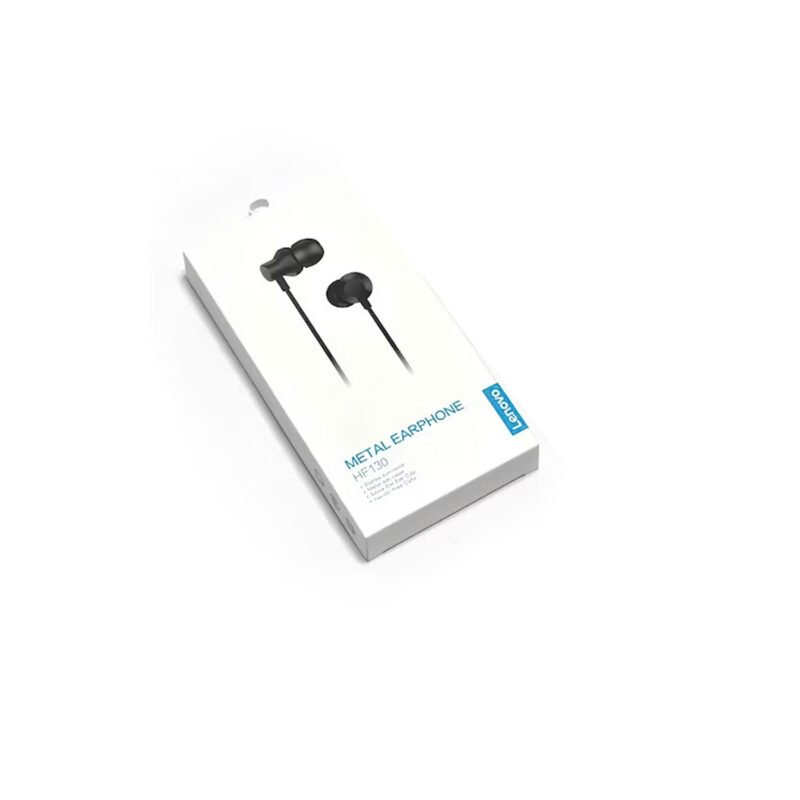 audifono lenovo hf130 in ear alambrico 3.5mm white — vista 5