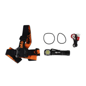 linterna ultra potente multufuncional led 1000 lumenes ip44 4 modos de uso 5 a 10 hrs de uso 2200mah de bateria