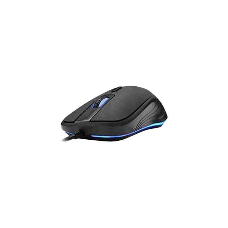 mouse hp g100 gamer, 4 botones, 800 dpi, color, con cable. black — vista 2
