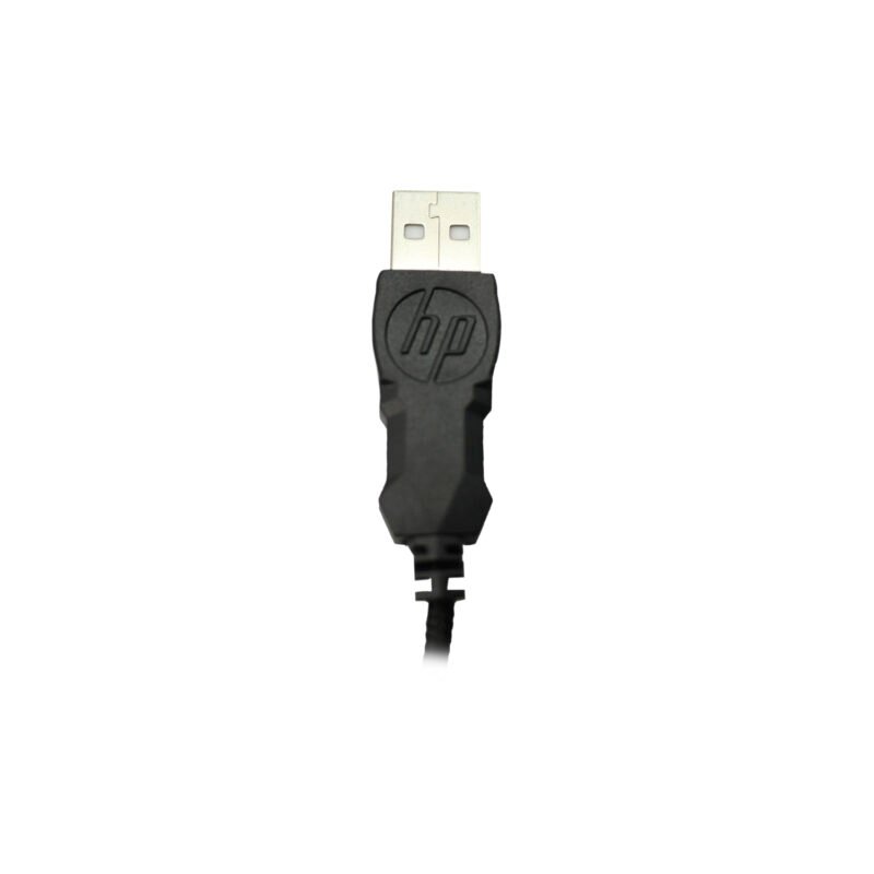 mouse hp g160, diseÑo ergonomico, 4 luces led, conector usb, color. black — vista 2