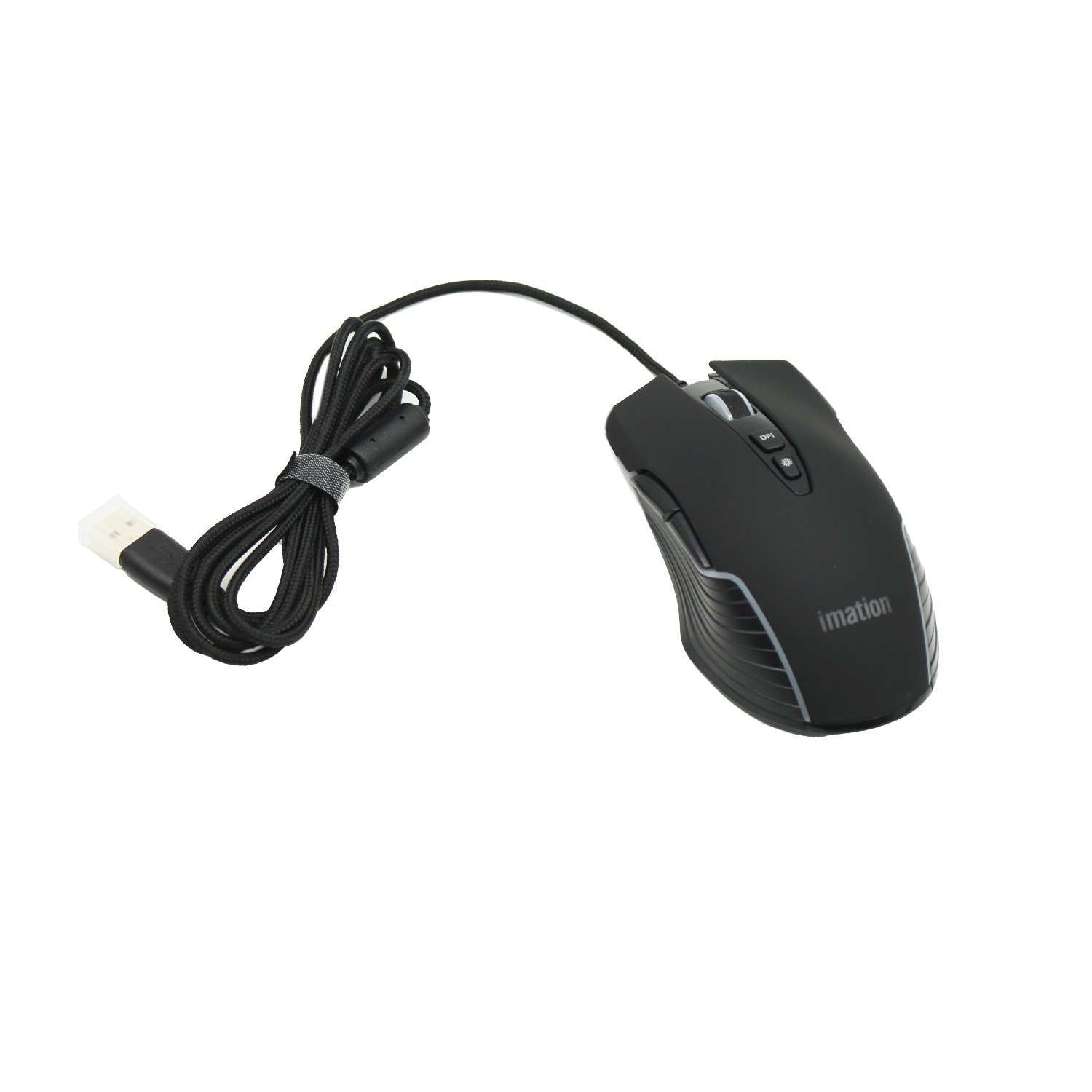 mouse imation imgt260, 12800 dpi, 10m clicks, rgb led 11 modos, 7 botones, cable 1.7m, conector usb oro. mouse imation imgt260, 12800 dpi, 10m clicks, rgb led 11 modos, 7 botones, cable 1.7m, conector usb oro.