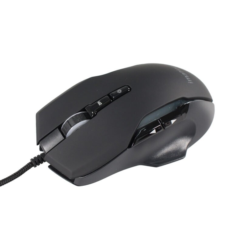mouse imation imgt300 7200 dpi, 10m clicks, rgb led 11 modos, 8 botones, cable 1.7m, conector usb oro. — vista 2