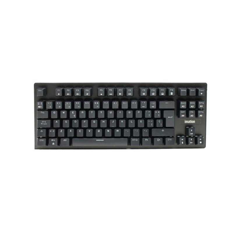 teclado imation imj88 rgb, 88 teclas mecanicas, rgb 18 modos, cable trenzado 1.7m, altura ajustable. — vista 4