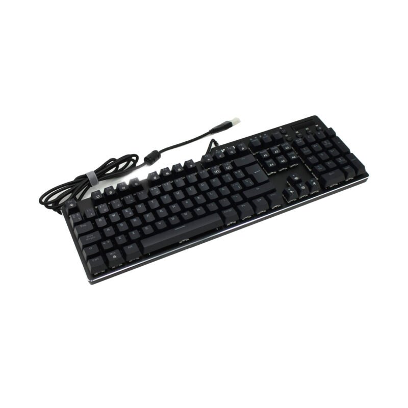 teclado imation imj99 rgb, 105 teclas mecanicas, rgb 18 modos, doble inyeccion, altura ajustable, cable trenzado 1.7m.