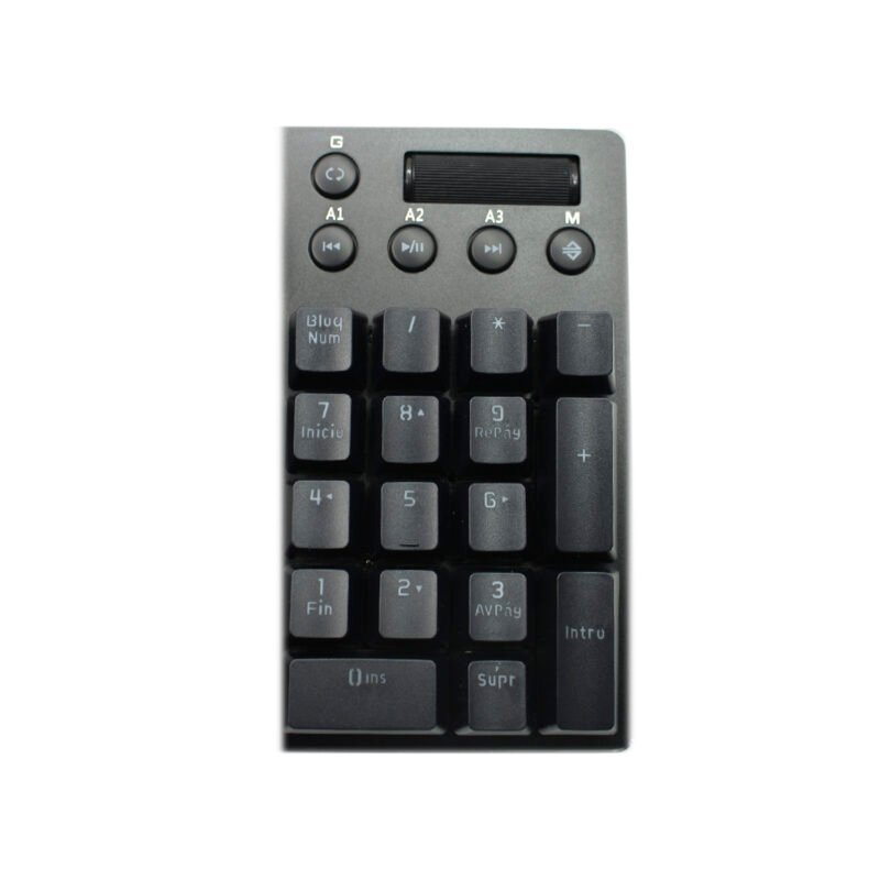 teclado imation imj99 rgb, 105 teclas mecanicas, rgb 18 modos, doble inyeccion, altura ajustable, cable trenzado 1.7m. — vista 4