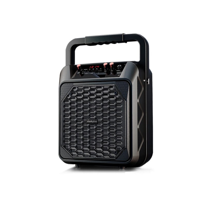 parlante lenovo karaoke bt k7 black — vista 4
