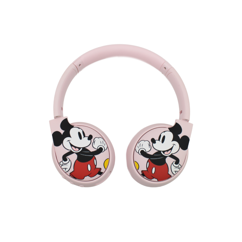 audifono mickey mouse, /rosa, bt v5.0, bateria 300mah, 10m alcance, 100h espera, interfaz aux. pink (ean:289) blue — vista 3