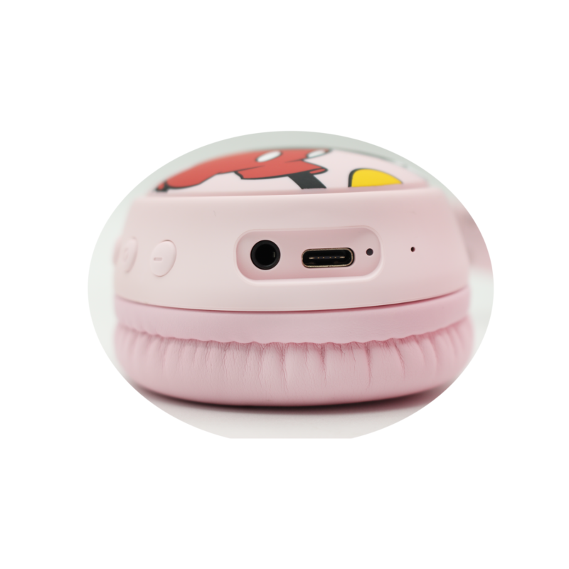 audifono mickey mouse, /rosa, bt v5.0, bateria 300mah, 10m alcance, 100h espera, interfaz aux. pink (ean:289) blue