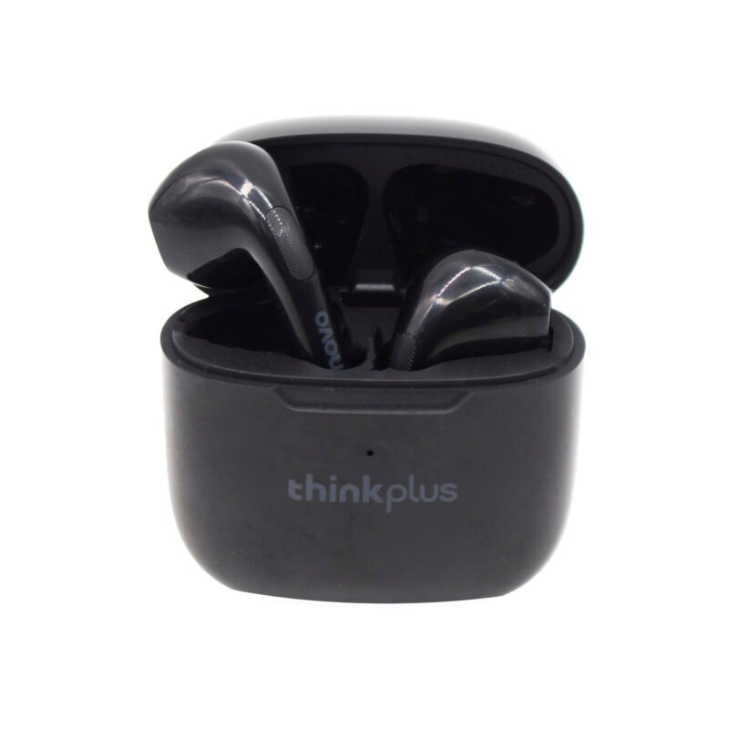audifono lenovo, bt v5.3, color, 10m alcance, 4h uso, respuesta 20 20000hz, microfono 32db, carga 30mah. black black