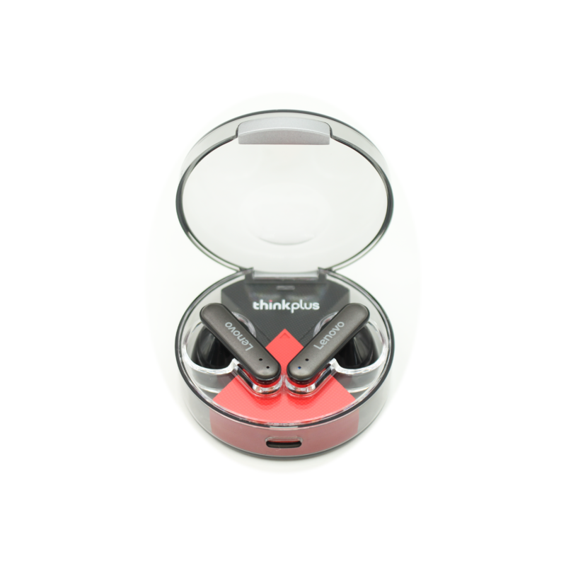 audifono lenovo (ean355) inalambricos, bt v5.2, estereo dual, control tactil, carga 300m — vista 2
