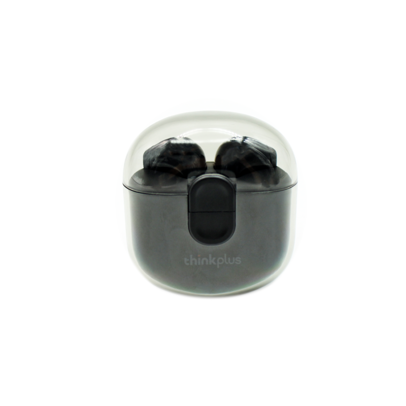 audifono lenovo, bt v5.1, control tactil, microfono, carga 300mah, 10m alcance. black — vista 5