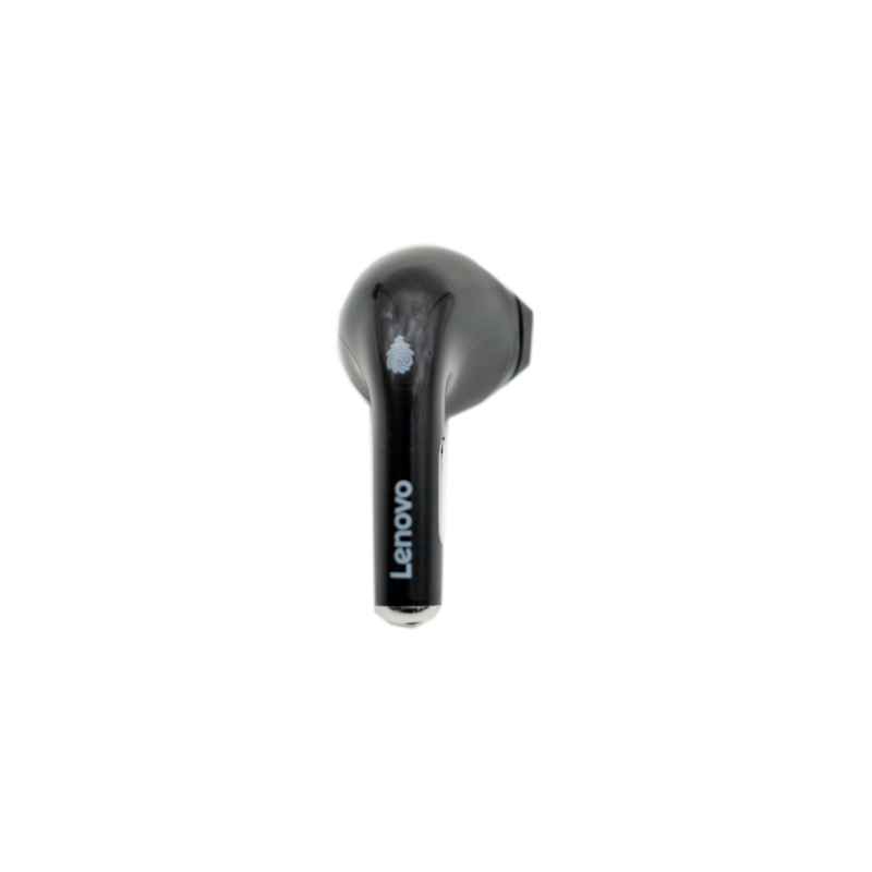 audifono lenovo, bt v5.1, control tactil, microfono, carga 300mah, 10m alcance. black — vista 2