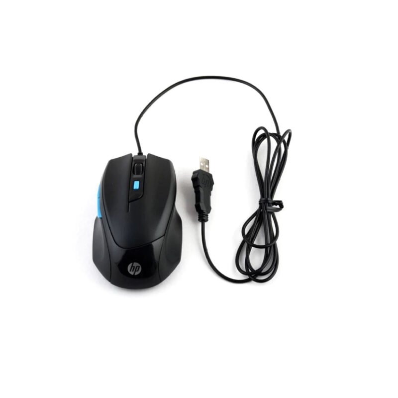 mouse hp gamer, seguimiento optico preciso, dpi ajustable 1000 1600, consolas y computadoras portatiles. black — vista 2