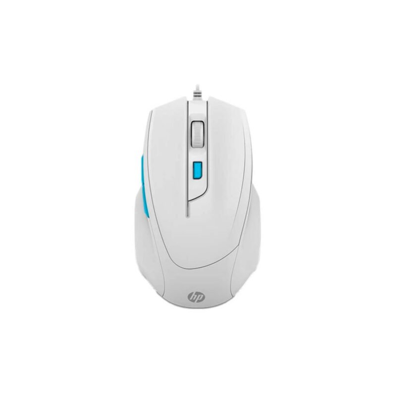 mouse hp gamer, seguimiento optico preciso, dpi ajustable 1000 1600, consolas y computadoras portatiles.white