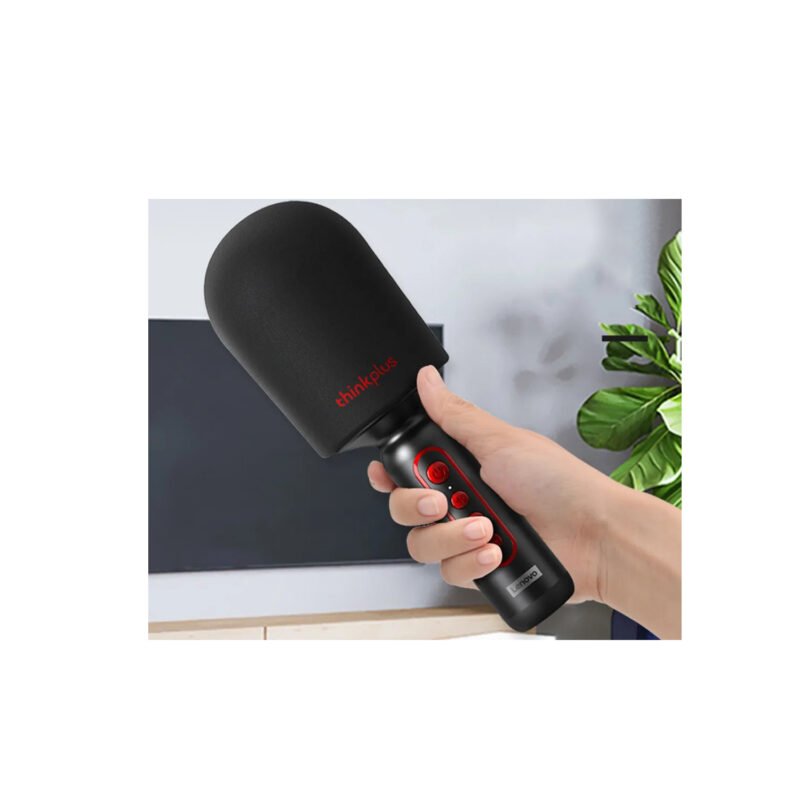 microfono lenovo condensador, bt v5.0, 8h reproduccion, 8 10m rango, 20hz 20khz, impedancia 16?, carga tipo c, 1800mah bateria. — vista 2