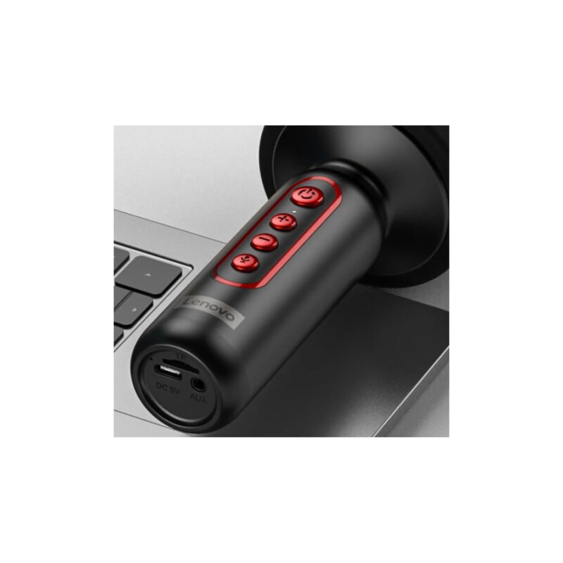 microfono lenovo condensador, bt v5.0, 8h reproduccion, 8 10m rango, 20hz 20khz, impedancia 16?, carga tipo c, 1800mah bateria.