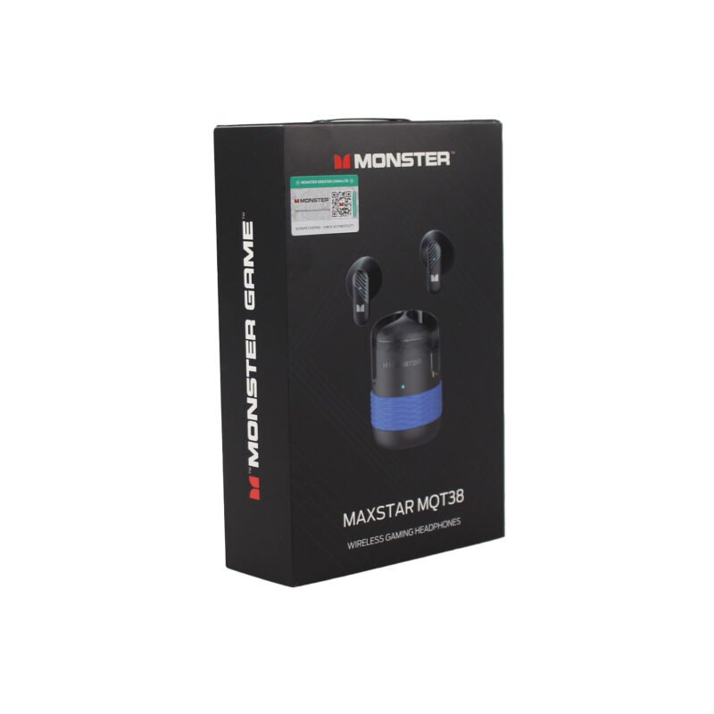 audifono monster bt v5.4 carga tipo c black — vista 2