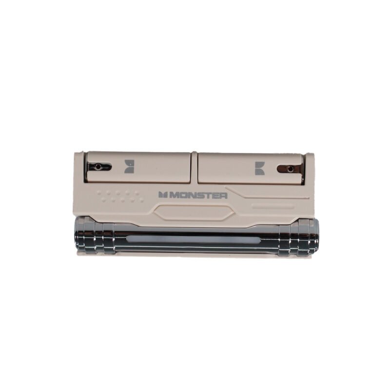audifono monster bt v5.4 carga tipo c beige — vista 4